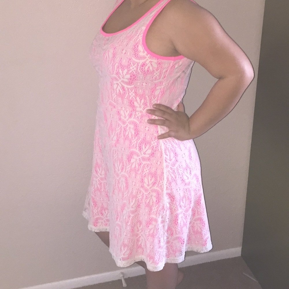 Cute flower casual dress
